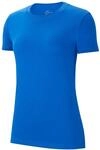 Nike Damen W Nk Park20 Tee T-Shirt, Royal Blue/White, L EU