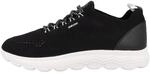 Geox U Spherica A, Sneakers Homme, Schwarz, 40 EU