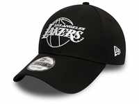 New Era 9Forty Snapback Cap - NBA Los Angeles Lakers schwarz