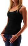 ONLY NOS Damen 15060061 Top,, per pack Schwarz (Black Black), 34...