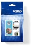 Brother Original LC-424VAL Tintenpatronen Value Pack DCP-J1200DW (bestehend aus...