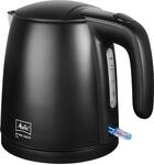 Wasserkocher - MELITTA - Prime Aqua mini, Edelstahl, Black Edition, 1,0 L, 2200...