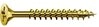 SPAX Universalschraube, 5,0 x 80 mm, 100 St&uuml;ck, Kreuzschlitz Z2, Senkkopf,