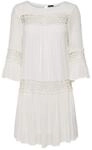 ONLY Damen Onltyra 3/4 Flare Short WVN Noos Casual Dress, Cloud Dancer, 36 EU
