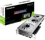 GIGON Gigabyte GeForce RTX 3060 Ti Vision OC 8GB V2 LHR Grafikkarte, GV-N306TVISION