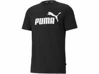 PUMA Herren Ess logo t-shirt T shirt, Puma Black, 3XL EU