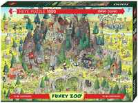 Heye 299637 Transylvanian Habitat 1000 Teile Puzzle, Silver