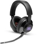 JBL Quantum 400 Over-Ear Gaming Headset &ndash; Wired 3,5 mm Klinke und USB &ndash; Mit