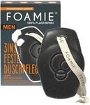 Foamie Men 3in1 Festes Duschgel & Shampoo Aktivkohle Rosenholz &ndash; F&uuml;r K&ouml;rper,