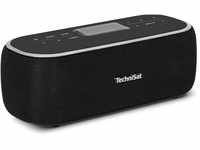TechniSat DIGITRADIO BT 1 - tragbarer Bluetooth-Lautsprecher mit DAB+...