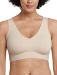 Schiesser Damen nahtloses Bustier mit herausnehmbaren Pads - Invisible Soft,
