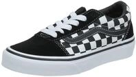 Vans Ward Jungen Sneaker, Checkered Black True White, 32 EU