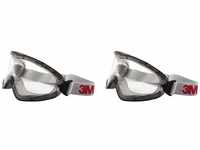 3M Vollsicht-Schutzbrille Serie 2890, abgedichtet, Anti-Fog-Beschichtung,