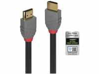 LINDY 36952 - HDMI-Kabel 2.1 Anthra Line High Speed 1 Meter mit Ethernet,...