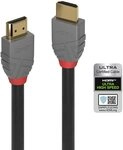 LINDY 36952 - HDMI-Kabel 2.1 Anthra Line High Speed 1 Meter mit Ethernet, 10k@120Hz