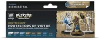 Acrylicos Vallejo 214960 80252 Farb Set, WizKids Protectors of Virtue, 8 x 8 ml