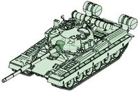 Trumpeter 757144 "1/72 T-80B MBT Modellbausatz, Verschieden