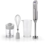 Cuisinart Cordless 3-in-1 Power Hand Blender | Edelstahl Schneebesen, Stabmixer und