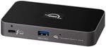OWC Thunderbolt Hub Dockingstation, grau/schwarz, Thunderbolt 4, USB-A
