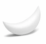 INTEX 68693 Schwimmender Mond mit LED-Licht, 6 Farben, 135 x 43 x 89 cm, Bunt