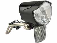 Fischer Fahrrad Dynamo LED-Frontlicht 70 Lux, mit Lichtautomatik und Standlicht,