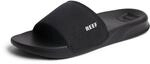 Reef REEF ONE SLIDE, Herren Zehentrenner, Schwarz (BLACK BLA), 39 EU (6 UK)