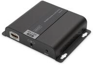 DIGITUS 4K HDMI Extender &uuml;ber CAT/IP Empf&auml;ngereinheit PoE 5 120 m