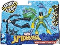 Spiderman F0239 Marvel Spider-Man Bend and Flex Black Suit Spider-Man gegen Doc Ock