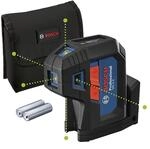 Bosch Professional 5-Punkt-Laser GPL 5 G (gr&uuml;ner Laser, Arbeitsbereich: bis 30 m,
