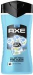Axe 3-in-1 Duschgel & Shampoo Ice Chill f&uuml;r langanhaltende Frische und Duft nach der