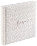 Hama Fotoalbum Jumbo 30x30 cm (Fotobuch mit 80 wei&szlig;en Seiten, Hochzeitsalbum f&uuml;r