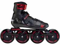 K2 Skates Unisex Inline Skates REDLINE 110, black - red, 30F0195.1.1.095