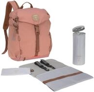 L&Auml;SSIG Baby Wickelrucksack mit Wickelunterlage, Kinderwagenbefestigung,