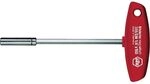 Wiha Schraubendreher mit Quergriff und Bithalter magnetisch 1/4" (01481) 150 mm