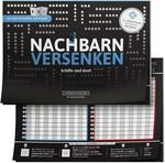 DENKRIESEN NACHBARN VERSENKEN | Spielblock f&uuml;r 2 Spieler | Neu interpretiertes