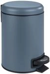 WENKO Kosmetikeimer 3 Liter, Stahl, herausnehmbarer Inneneimer mit M&uuml;llbeutelhalter,