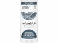 Schmidt's Deodorant Stick Vegan, Kohle & Magnesium, 75 g/ 58ml
