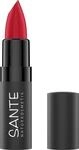 SANTE Naturkosmetik Matte Lipstick 07 Kiss-Me Red, Lippenstift, Matt-Effekt, Mit