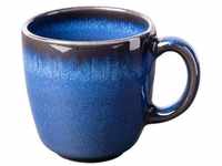 like. by Villeroy & Boch group Lave bleu Kaffeeobertasse aus Steingut, 190 ml,