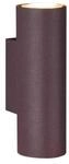 Trio Leuchten Wandleuchte Marley 212400224, Metall rostfarbig, Wandleuchte 2-flammig,