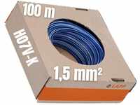 100m Lapp 4520141 PVC Einzelader H07V-K 1,5 mm² dunkelblau