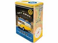 Nostalgic-Art Retro Kaffeedose, 1,3 l, VW Bulli – Let's Get Away –...