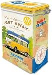 Nostalgic-Art Retro Kaffeedose, 1,3 l, VW Bulli &ndash; Let's Get Away &ndash; Volkswagen Bus