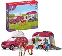 schleich HORSE CLUB | Abenteuer mit Auto und Pferdeanh&auml;nger 42535 | mit Hannah,