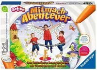 Ravensburger tiptoi Active Spiel 00076, Mitmach-Abenteuer, Bewegungsspiel ab 3
