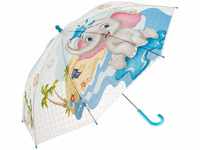 Idena 50046 - Kinderregenschirm für Jungen und Mädchen, mit putzigem...
