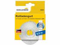 Schellenberg 36003 Rolladengurt 23 mm x 6,0 m System MAXI, Rollladengurt,...