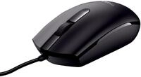 Trust Basi PC Maus mit Kabel, USB Maus mit 3 Tasten, Optischer Sensor, Beidh&auml;ndig,