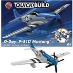 Airfix QUICKBUILD D-Day P-51D Mustang Modellbausatz