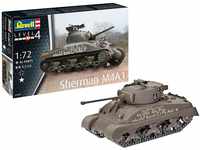 Revell 03290 Sherman M4A1, Panzermodellbausatz der US-Army 1:72, 9,5 cm Hobby